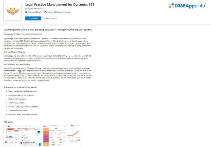 Top Compliance and Legal MS Dynamics Legal Practice Management