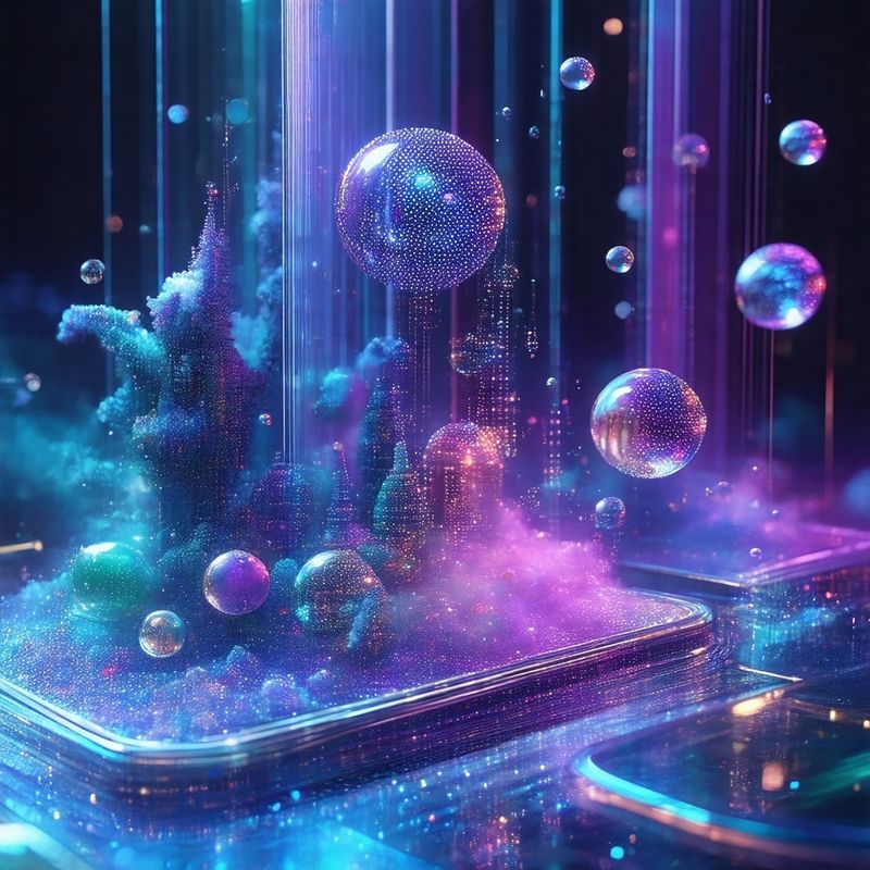 Futuristic control room visualizing social media s...