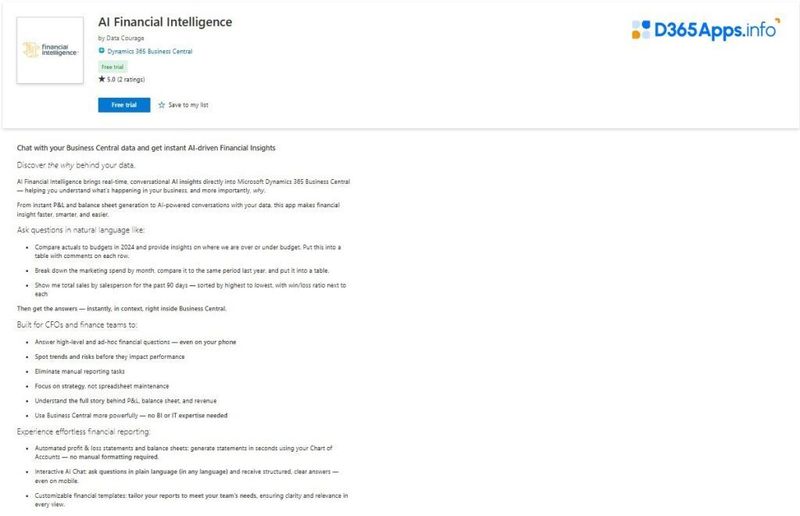 Top AI and Machine Learning Dynamics Apps AI Financial Intelligence