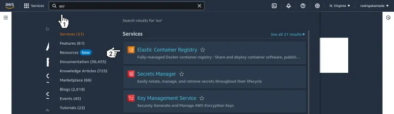 Amazon ECR - Elastic Container Registry service