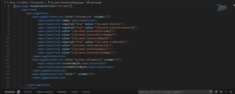 Generating Visualforce Pages from Page Layouts example