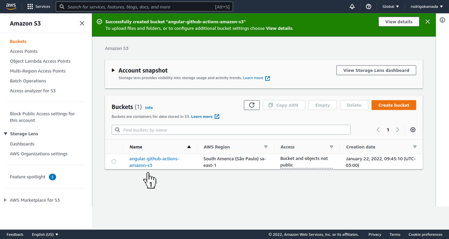 Amazon S3 - Buckets