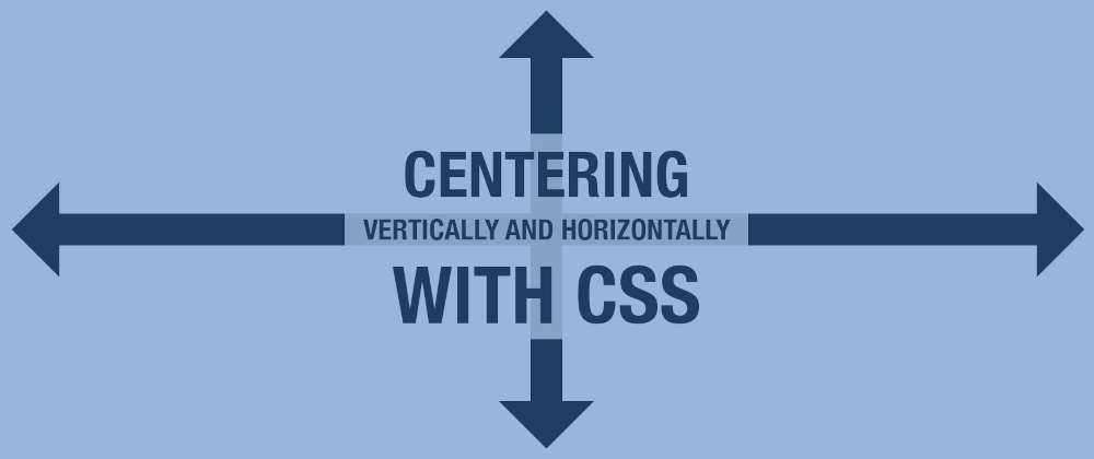 Cover image for Centering vertically and horizontally with CSS