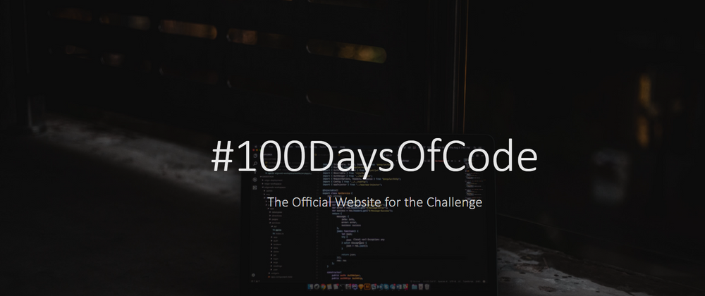 Cover image for Why do #100DaysOfCode?