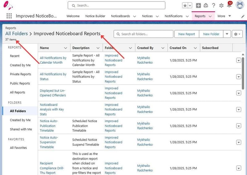 Improved Apps’ Pre-installed Reports and Dashboards