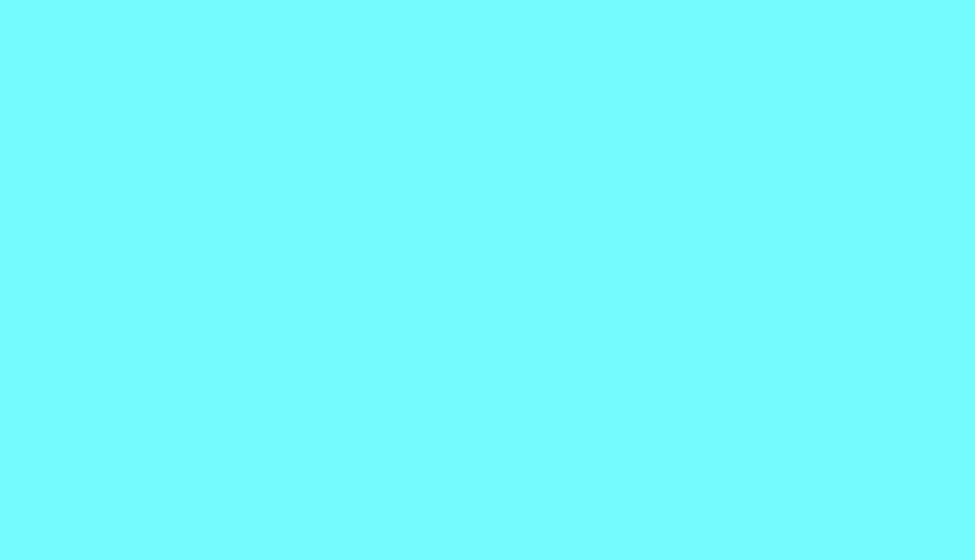 Big rectangle with nothing but cyan color