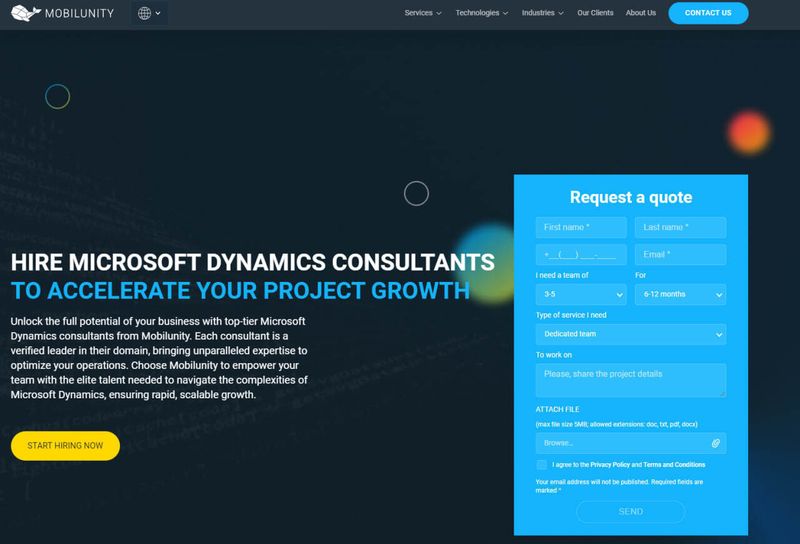 Microsoft Dynamics consulting provider