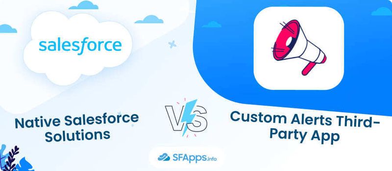 Native Salesforce Solutions vs. Custom Alerts Third-Party App
