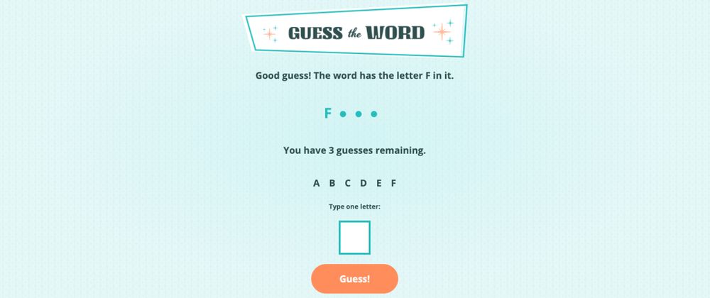 Cover image for Commit8 //JavaScript Fundamentals [Guess the Word Game]