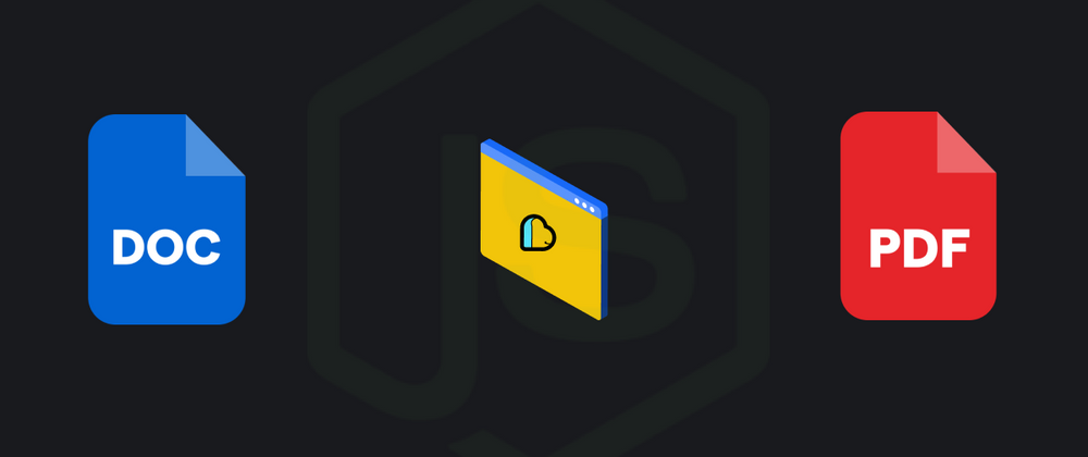 Cover image for Document to PDF Conversion - A Step-by-Step Guide Using Node.js and ApyHub API