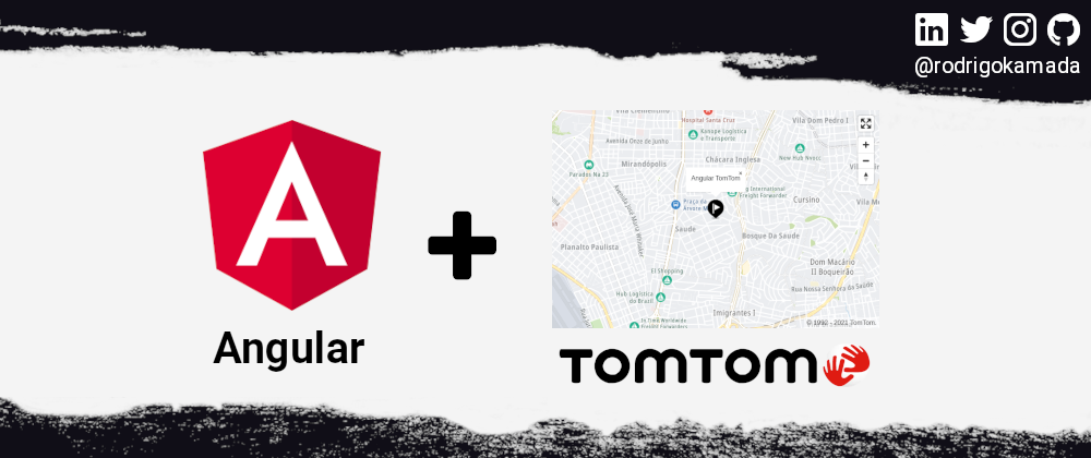 Cover image for Adding the map TomTom component to an Angular application