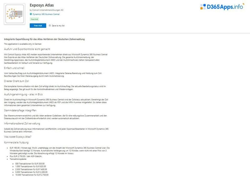 Top Compliance and Legal MS Dynamics Exposys Atlas