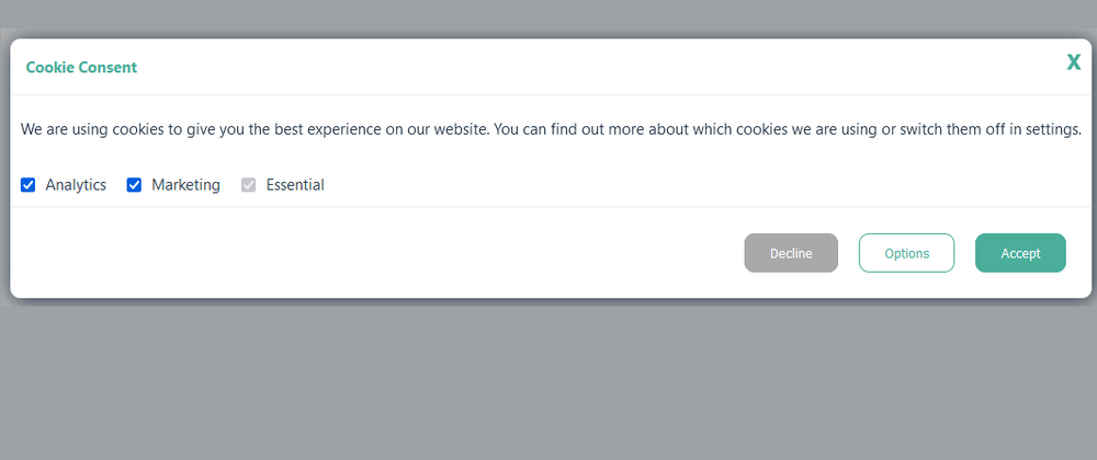 Cover image for Another Vue Cookie Banner Component