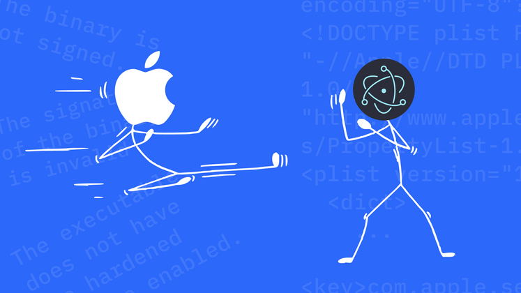 Cover image for The pain of publishing Electron apps on macOS