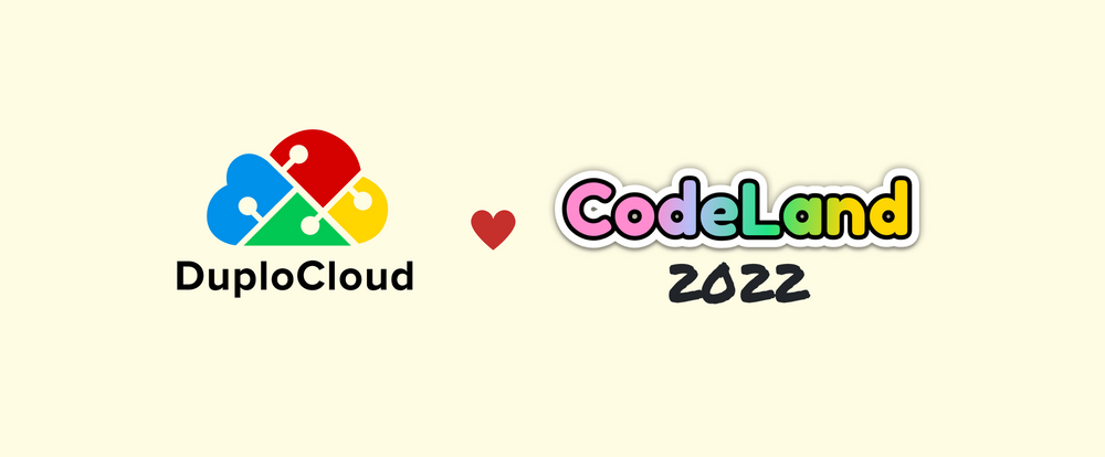 Cover image for We're DuploCloud and we're a proud sponsor of CodeLand 2022✨