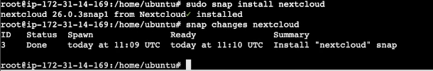 snapd-nextcloud