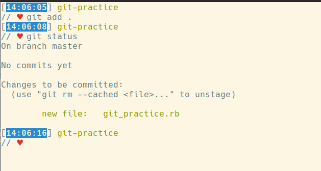 git add .