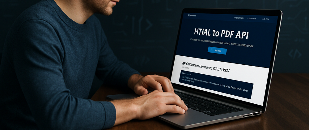 Cover image for Effortless HTML to PDF Conversion: Why Developers Trust pdflayer's HTML to PDF API