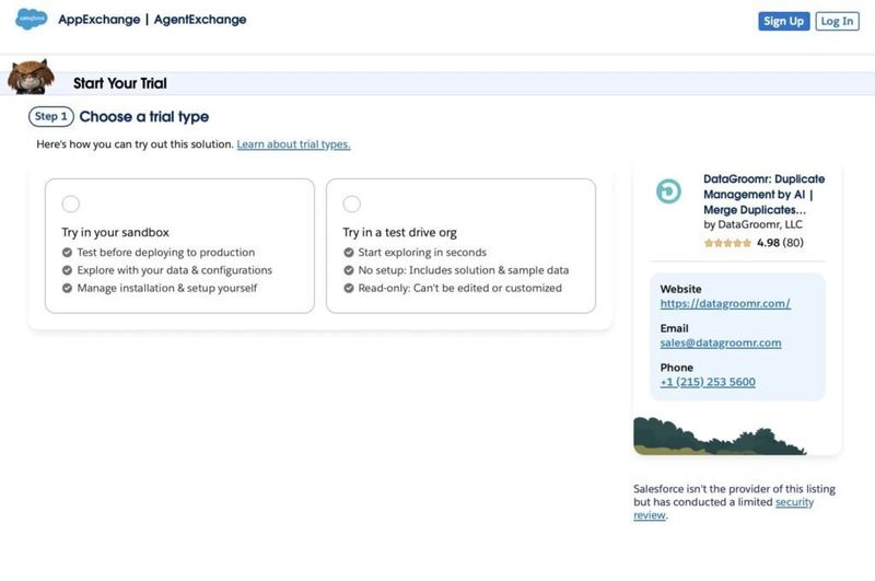 DataGroommr Free Trial