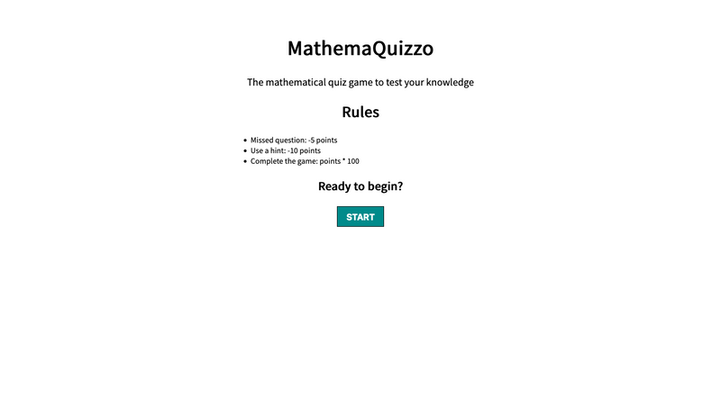 screenshot of the app with the title 