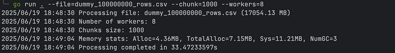 Execute Output