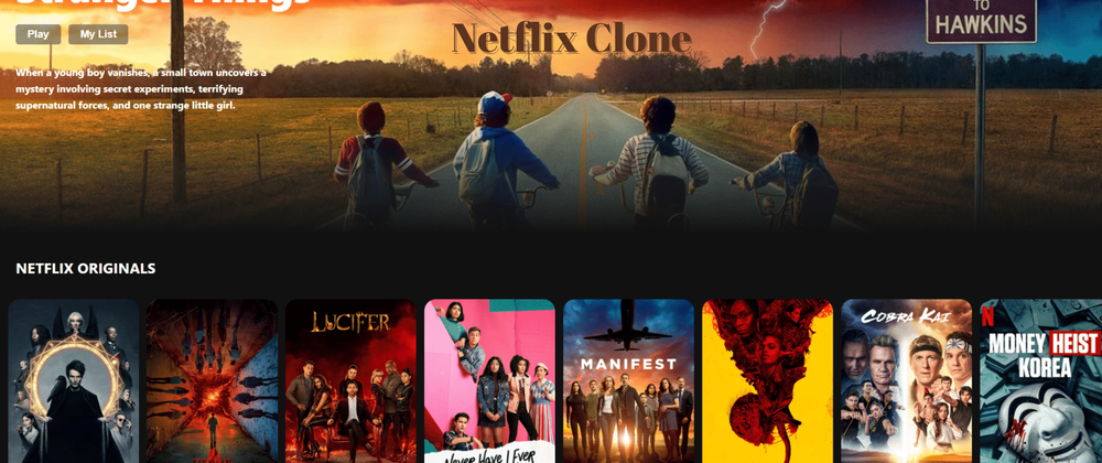 Cover image for Netflix Clone