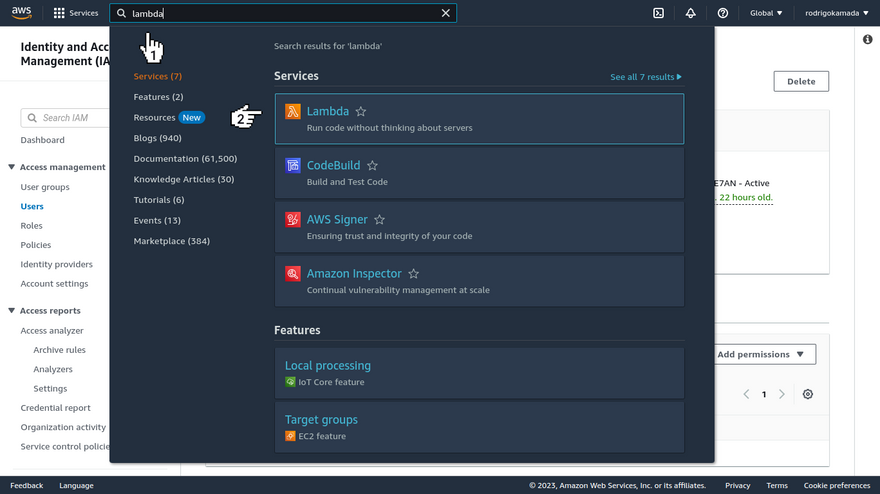 AWS Lambda - Lambda service