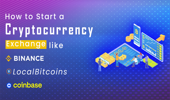 Cover image for How to Start a Cryptocurrency Exchange like Binance, LocalBitcoins, Coinbase within 7 days?