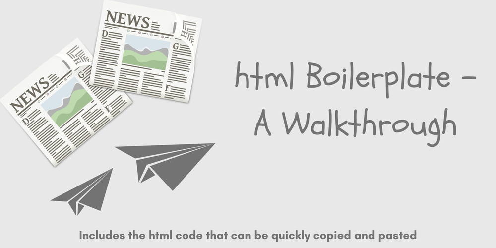 Starting Your HTML Files: The Fundamental HTML Boilerplate Explained ...