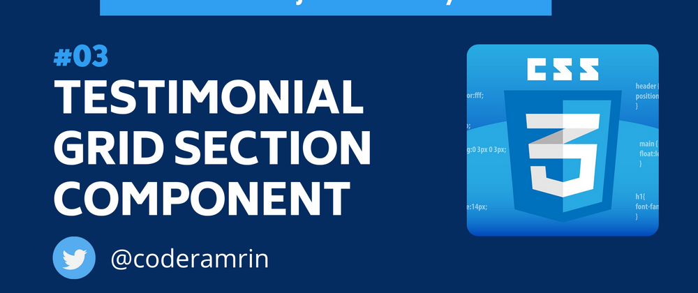 Cover image for Build 10 CSS Projects in 10 days: Project 3