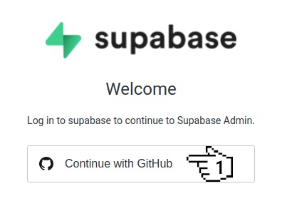 Supabase - Sign in