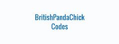 BritishPandaChick Codes Facebook cover image