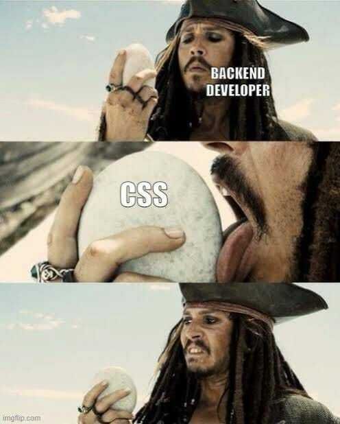 Funny CSS Front-end Meme