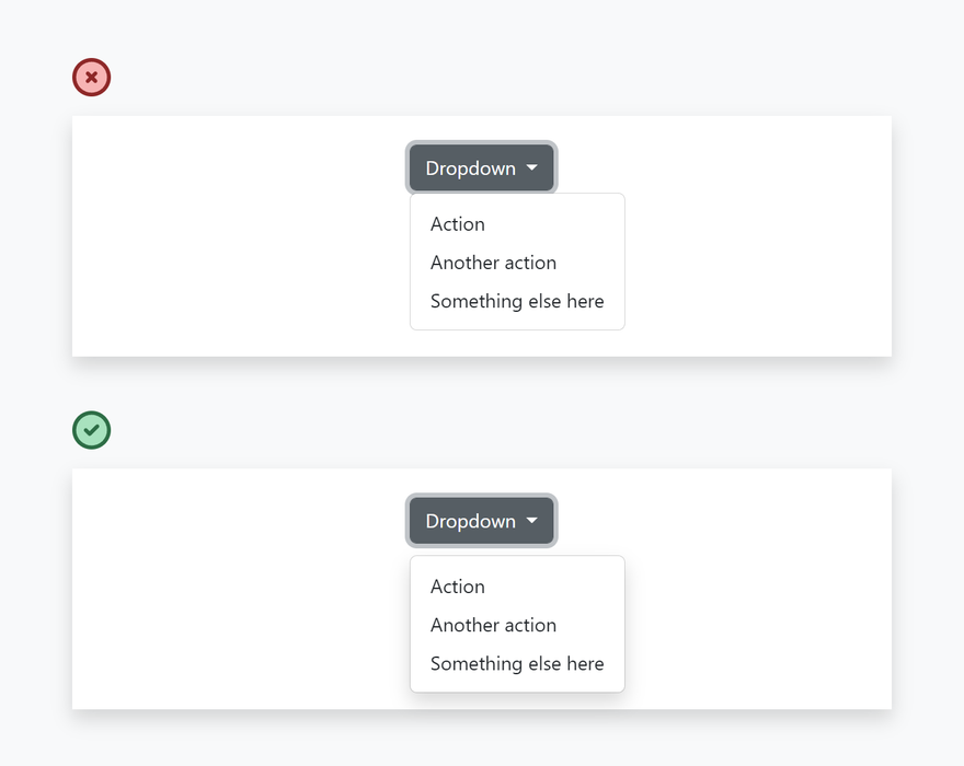 Bootstrap CSS dropdown redesign