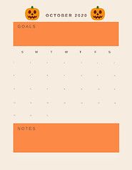 Monthly planner project