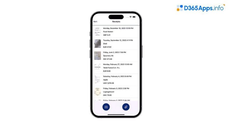 continia expense management dynamics app review Mobile and web interfaces