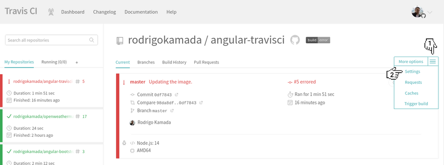Travis CI - Repository