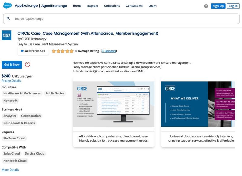CIRCE- Care, Case Management (with Attendance, Member Engagement)