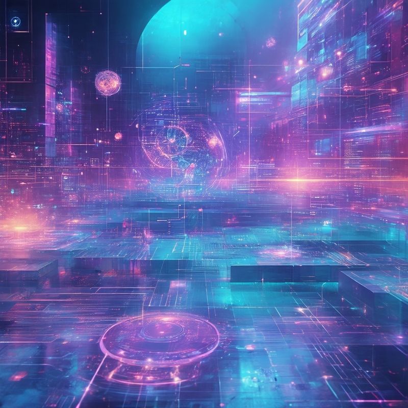 Abstract data vortex symbolizing latest trends in ...