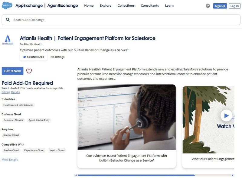 Atlantis Health on AppExchange