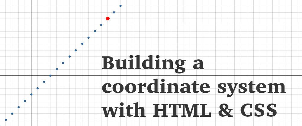 Cover image for Building a coordinate system in CSS and HTML