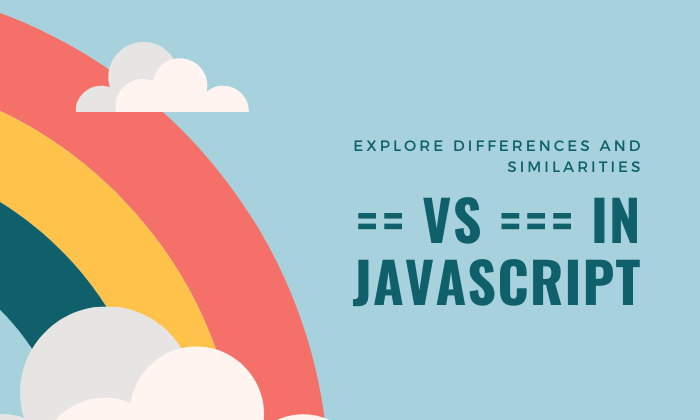 Cover image for == VS ===