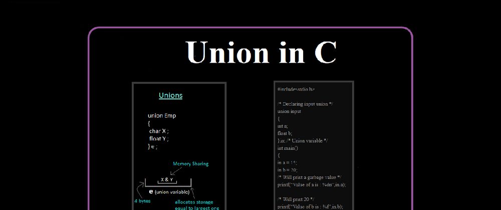 Cover image for Union in C Programming