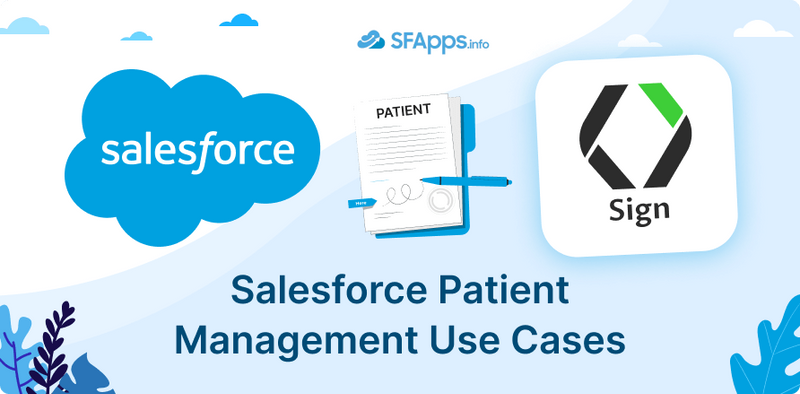 Salesforce Patient Management Use Cases
