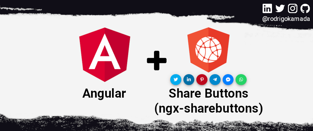 Cover image for Adding the social media share buttons component to an Angular application