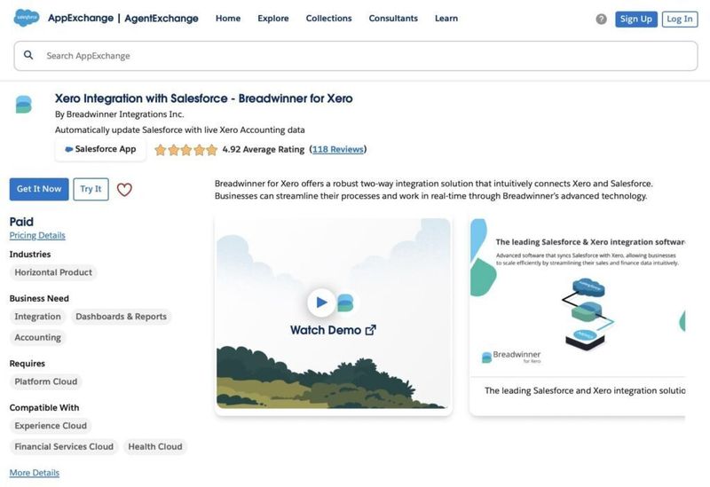 Breadwinner for Xero
