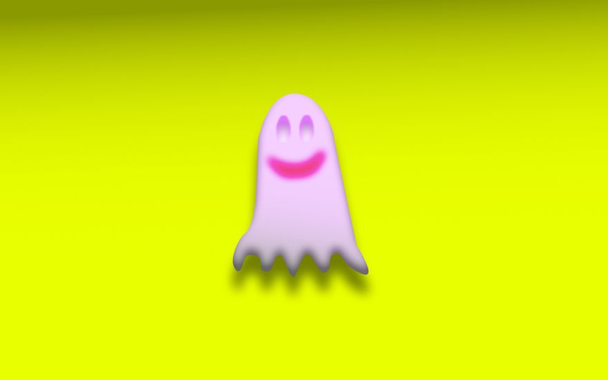 creepy ghost