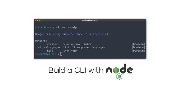 Cover image for Build a CLI with Node.js