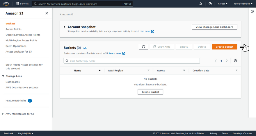 Amazon S3 - Buckets