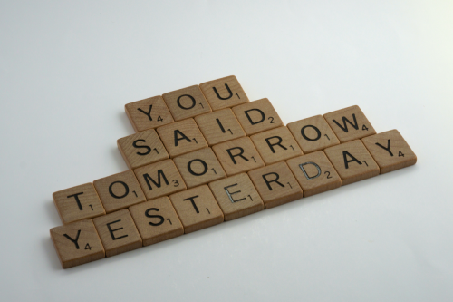 Procrastination quote